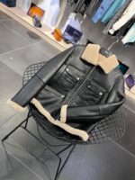Hermes Men's Leather Jacket With Original Packing. - Image 2