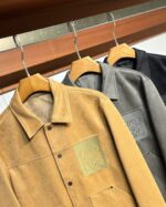 Loewe Leather - Suede  Jacket For Men With Authentic Packing. - Image 5