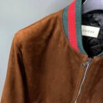 Gucci Men's Leather (Material  - Suede) Jacket  With Original Packing - Image 7