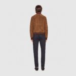 Gucci Men's Leather (Material  - Suede) Jacket  With Original Packing - Image 3