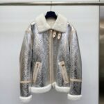 Louis Vuitton Leather Jacket For Men With Original Packing.