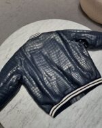 Louis Vuitton Leather Jacket With Original Packing. - Image 4