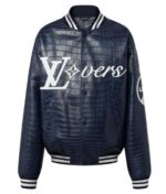 Louis Vuitton Leather Jacket With Original Packing. - Image 2