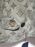 Louis Vuitton Monogram Shearling Blouson Leather  Jacket - Image 6