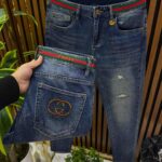 Gucci Men's Denim Jeans Pant With Original Packing.