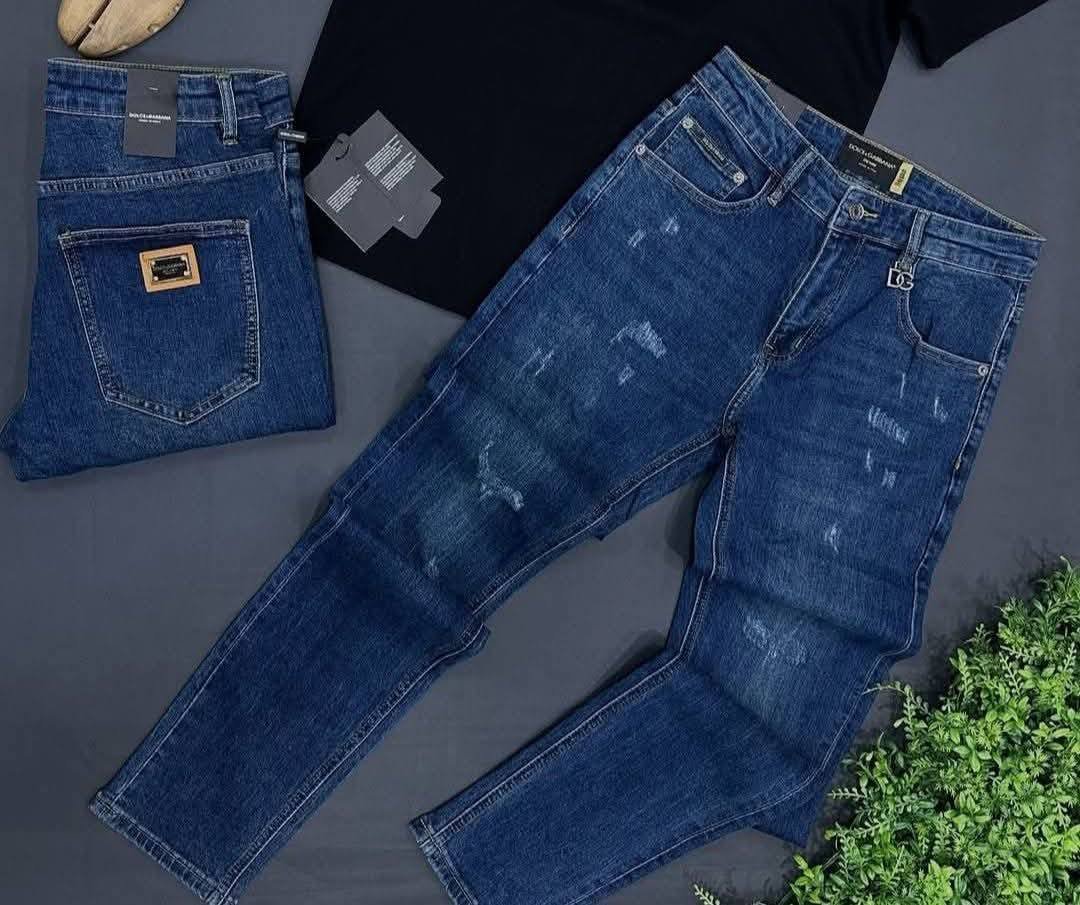 2025/09/1000091548.jpg Dolce And Gabbana Men's Denim Jeans Pant With Original Packing. - Image 1
