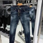 Daquard Men's Denim Jeans Pant.