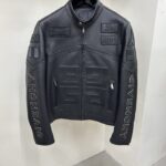 Givenchy Leather Jacket For Men With Original Packing.