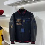 Louis Vuitton  Men's Leather Variety  Jacket With Authentic Packing.