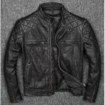 Men's Vintage A2 Bomber AIR Force Style Leather (Cow) Jacket.