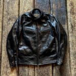 Heavy Motorcycle Jacket Mens Pure Top Layer Cowhide Genuine Leather Jackets For Men.