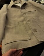 Ami Leather - Suede  Jacket For Men With Authentic Packing. - Image 3