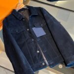 Louis Vuitton  Leather - Suede  Jacket For Men With Authentic Packing.