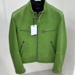 Tom Ford Leather - Shuede Jacket For Men With Authentic Packing.