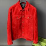 Tom Ford Leather (Material  - Suede) Jacket For Men With Authentic Packing.
