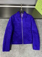 Louis Vuitton Leather (Material  - Suede) Jacket For Men With Authentic Packing.