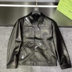 Louis Vuitton Leather (Material  - Suede) Jacket For Men With Authentic Packing.