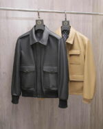 Louis Vuitton Leather (Material  - Suede) Jacket For Men With Authentic Packing.