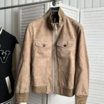 Tom Ford Leather (Suede) Jacket For Men With Original Packing