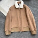 Brunello Cucinelli Leather (Suede) Jacket For Men With Original Packing