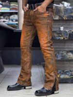 Rock Revival Men's Boot Cut Jeans Pant.