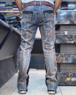 Rock Revival Men's Boot Cut Jeans Pant. - Image 2