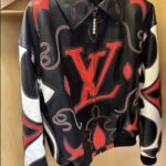 Louis Vuitton Leather (Suede) Jacket With Original Packing.