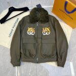 Louis Vuitton Leather (Suede) Jacket With Original Packing. - Image 2