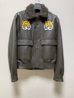 Louis Vuitton Leather (Suede) Jacket With Original Packing.