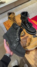 Louis Vuitton Monogram High Neck Shoes With Authentic Packing. - Image 2