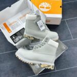Timberland High Neck Shoes With Authentic Packing.