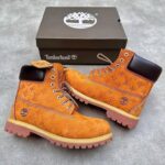 Timberland High Neck Shoes With Authentic Packing.