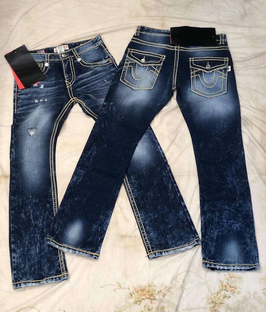 2025/10/1000097985.jpg True Religion Boot Cut Denim Jeans Pant. - Image 1