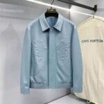 Louis Vuitton Leather (Suede) Jacket With Authentic Packing.