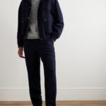 Lora Piana Leather (Suede) Jacket For Men.