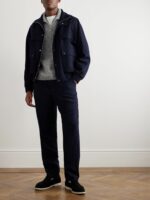 Lora Piana Leather (Suede) Jacket For Men.