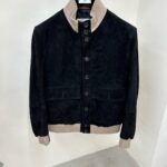 Zegna Leather (Suede) Jacket For Men.