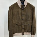 Zegna Leather (Suede) Jacket For Men.