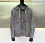 Brunello Cucinelli Leather (Suede) Jacket For Men.