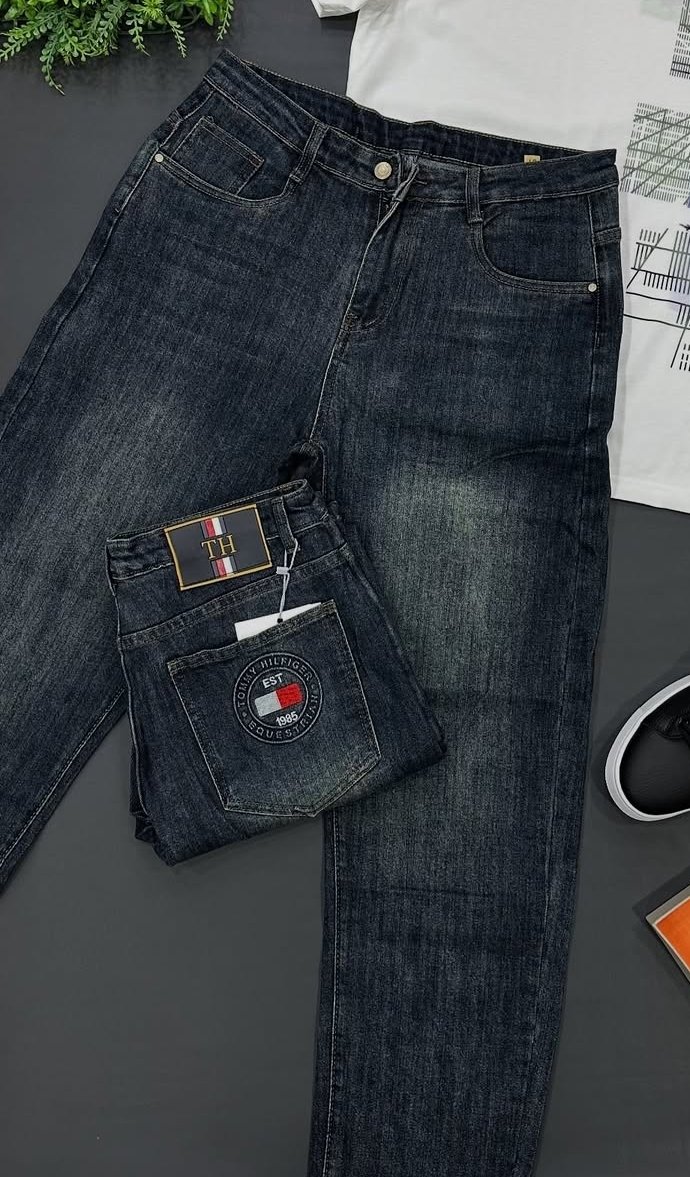 2025/10/1000102595.jpg Tommy Hilfiger Men's Denim Jeans Pant With Original Packing. - Image 1