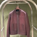 Prada Leather Jacket With Original Packing.