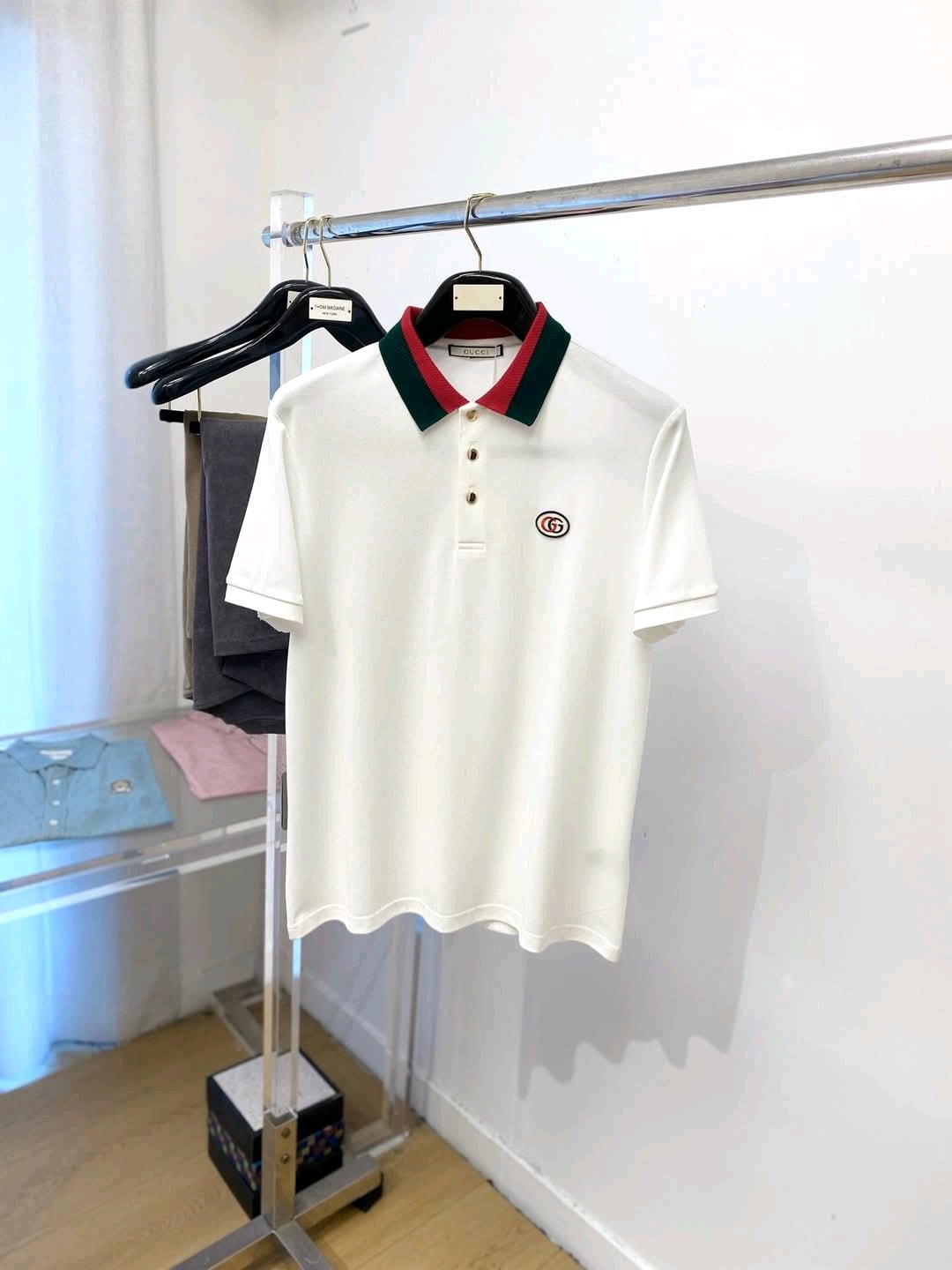 2025/10/1000115092.jpg Gucci Men's Polo Shirt For Men. - Image 1
