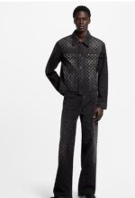 Louis Vuitton Denim Jacket With Denim Pant Two Pics Set.