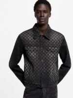 Louis Vuitton Denim Jacket With Denim Pant Two Pics Set. - Image 2