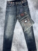 Dolce And Gabbana Men's Denim Jeans Pant With Original Packing.