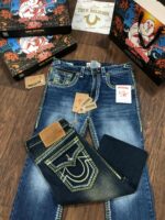 True Religion Boot Cut Denim Jeans Pant For Men. - Image 5