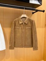 Givenchy Leather (Suede) Jacket With Authentic Packing. - Image 2