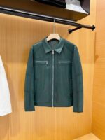 Givenchy Leather (Suede) Jacket With Authentic Packing. - Image 3