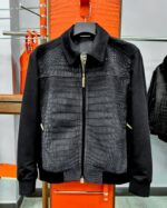 Louis Vuitton Leather Jacket For Men With Authentic Packing.