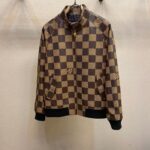 Louis Vuitton Leather (Suede) Jacket For Men With Authentic Packing.